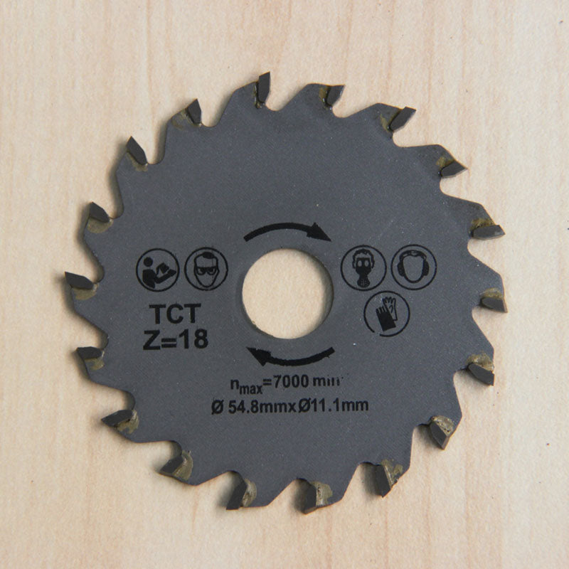 54.8mm Carbide Circular Saw Blades Wood Metal Cutting for Rotary Tool - 3Pack