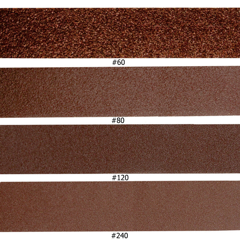 10 Uds. Correas de lijado de 1 "x 30" 25x762mm 60 80 120 240 óxido de aluminio