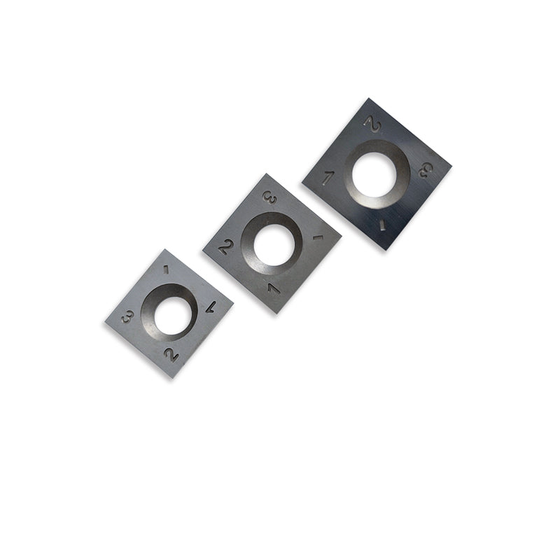 Inserto de carburo R150 de radio de 15X15X2,5mm para cabezales de corte en espiral Sheartak-paquete de 10