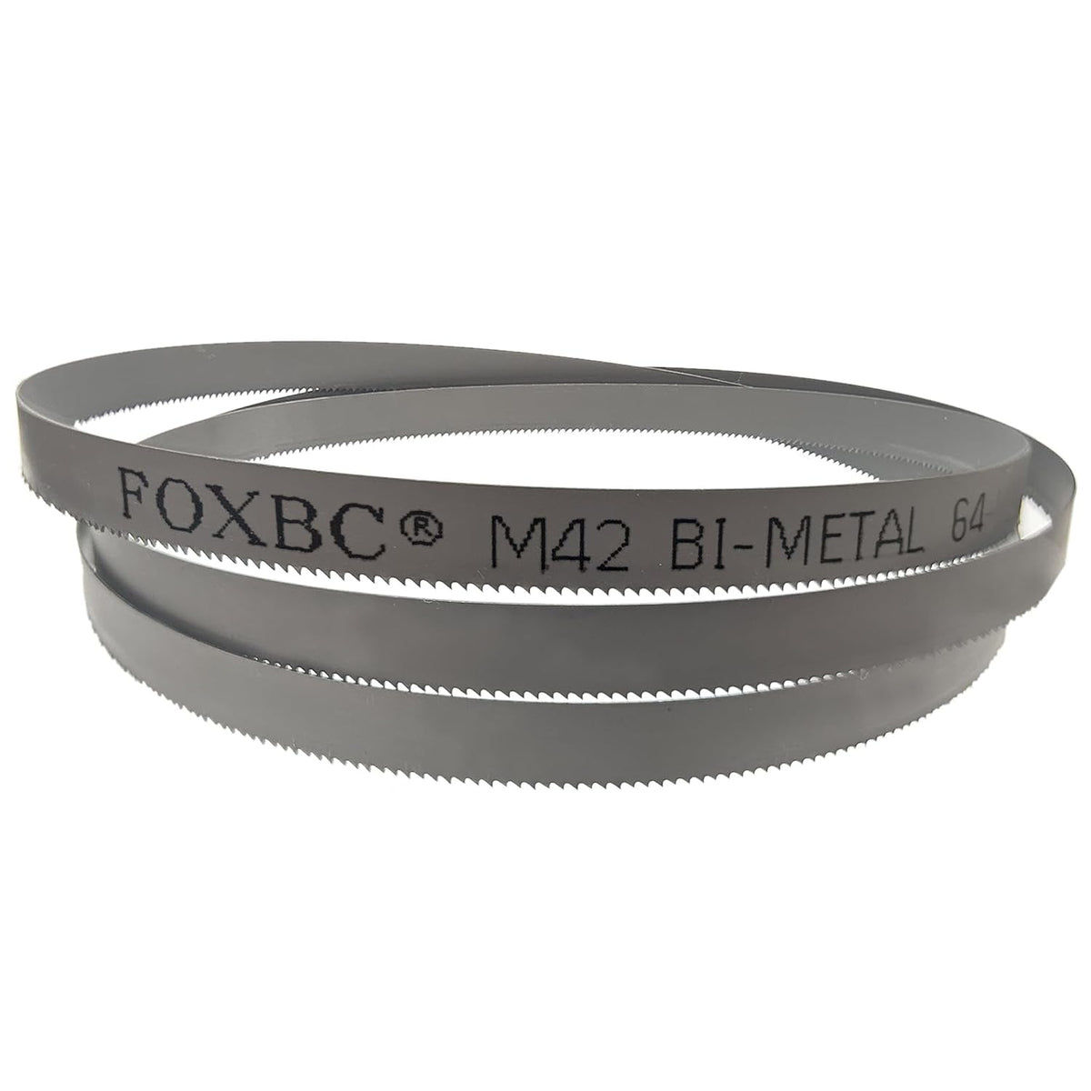 FOXBC 64-1/2 Inch 14 TPI Metal Cutting Bandsaw Blades, Bi-Metal - 2 Pack 64-1/2-Inch X 1/2" X 0.02" Fits Most 6" x 4 " band saws