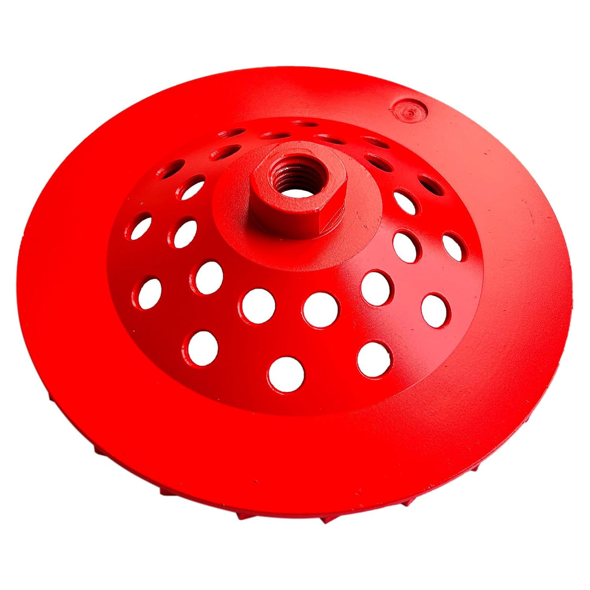 FOXBC 7 Inch Diamond Grinding Cup Wheels, 24 Turbo Segmented For Grinding and Leveling Concrete, Masonry and Stone, 5/8"-11" Arbor