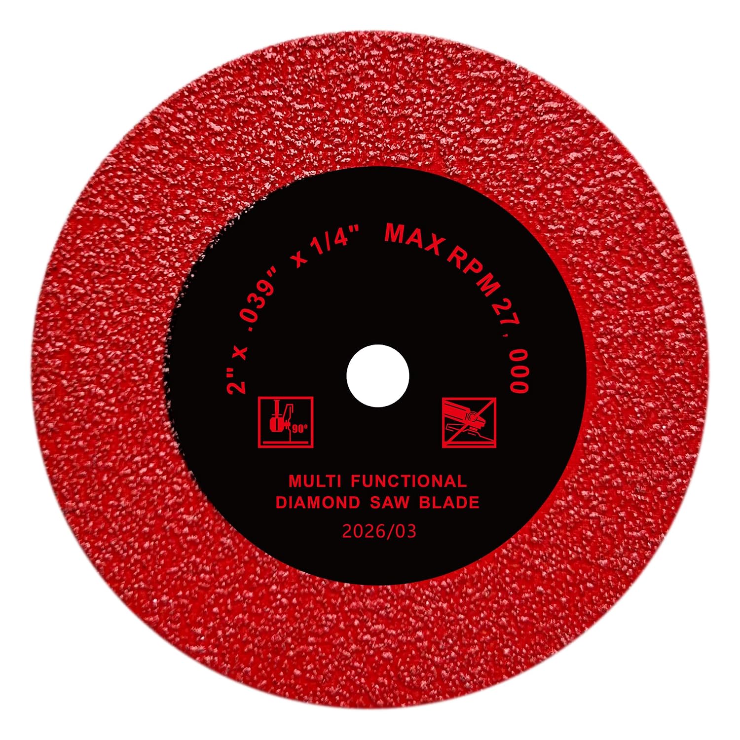 FOXBC 2 Inch Diamond Blades Tile Glass Multi-Material Cut Wheels - 10 Pack