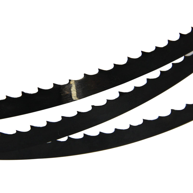 Hoja de sierra de cinta de 2 piezas 59-1/2" x 1/4" 6 TPI para sierra de cinta de madera Ryobi, Skil, Dewalt, Delta, Black &amp; Decker de 9"