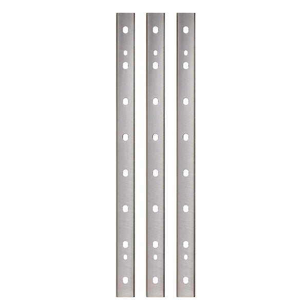 Cuchillas cepilladoras con punta de carburo de 13 pulgadas para DeWalt DW735 DW735X, reemplaza DW7352, juego de 3