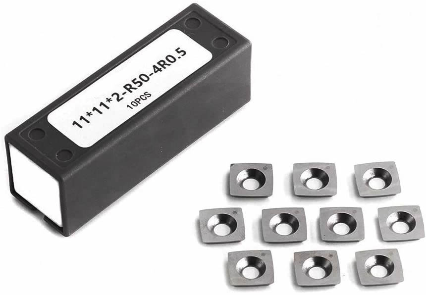 Tool Insert R50 11x11x2.0mm R50 Carbide Inserts for Woodturning lathe tools