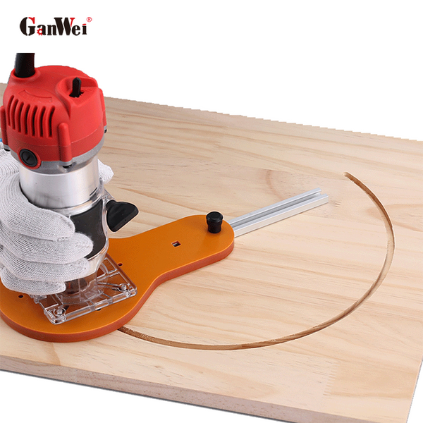 Wood Router Circle Cutting Jig For Makita Electric Hand Trimmer Milling Circle Trimming Machine Balance Board
