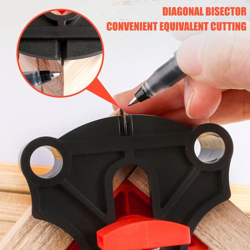 Wood Board Clamps 60/90/120 Degrees Replaceable Spring Fixtures Right Angle Auxiliary Fixing Tool Woodworking Clips