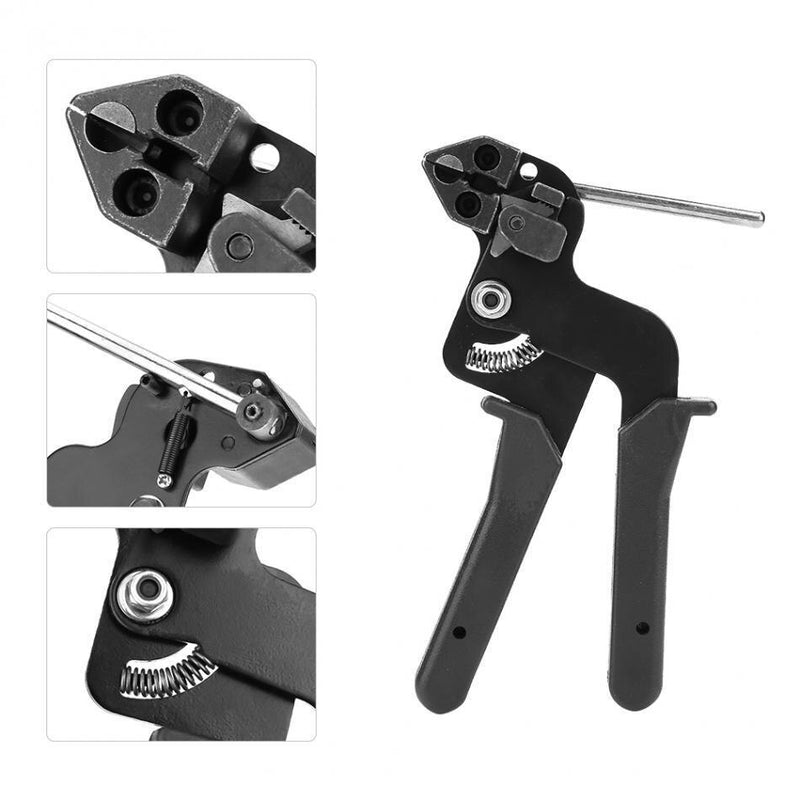 Stainless Steel Cable Tie Gun High Quality Fastening and Cutting Lightweight Durable Plier Special Cut to 12mm Hand Tool