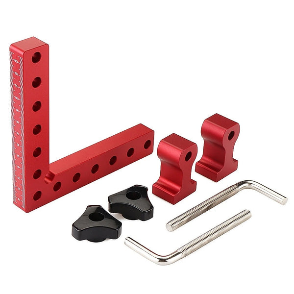 Woodworking Precision Clamping Square L-Shaped Auxiliary Fixture Splicing Board Positioning Fixed Clip Woodworking Tool