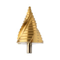6-60mm Spiral Groove Step Drill Bit HSS Titanium Plating 12 Steps Hole Cutter Stepped for Aluminium Metal Wood PVC