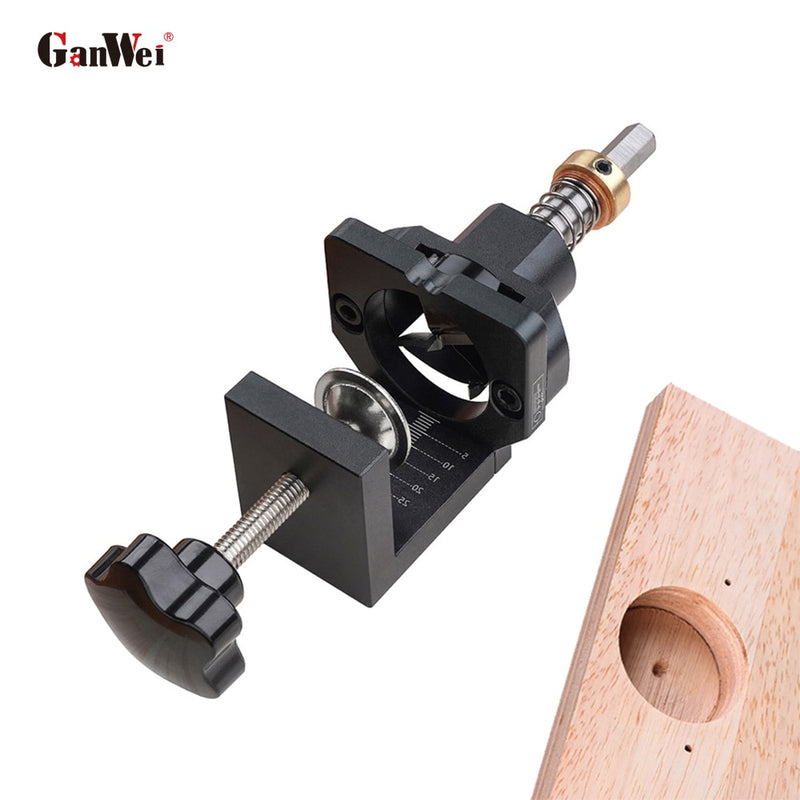 35mm Pocket Hinge Drills Hole Jig Woodworking Guide Drill Bit Hand Tool Sets Punch Automatic Metal Carpentry Tool
