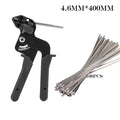 Stainless Steel Cable Tie Gun High Quality Fastening and Cutting Lightweight Durable Plier Special Cut to 12mm Hand Tool