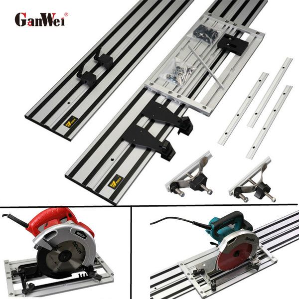 2.8m Aluminium Alloy Engraving Machine Universal Guide Rail Set Woodworking Tools for Makita Electric Circular Saw