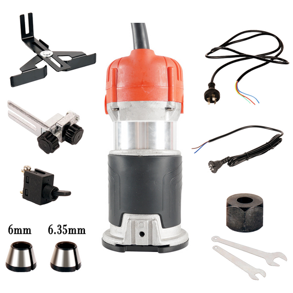Trimmer Accessories Palm Router Edge Guide Router Auxiliary System Package Flip-chip Board Fixture Power Tool