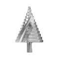 6-60mm Spiral Groove Step Drill Bit HSS Titanium Plating 12 Steps Hole Cutter Stepped for Aluminium Metal Wood PVC