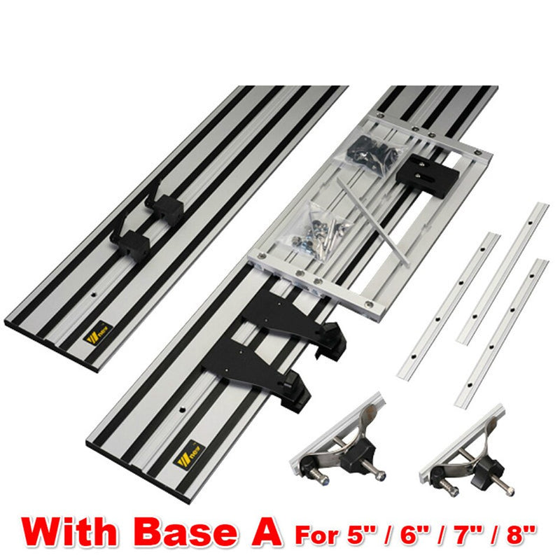 2.8m Aluminium Alloy Engraving Machine Universal Guide Rail Set Woodworking Tools for Makita Electric Circular Saw