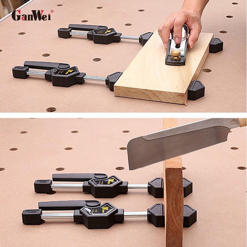 Wooden Table Adjustable Clamp Plastic Nylon Special Multipurpose Quick Fixing Fixture for Workbench Woodworking Tools