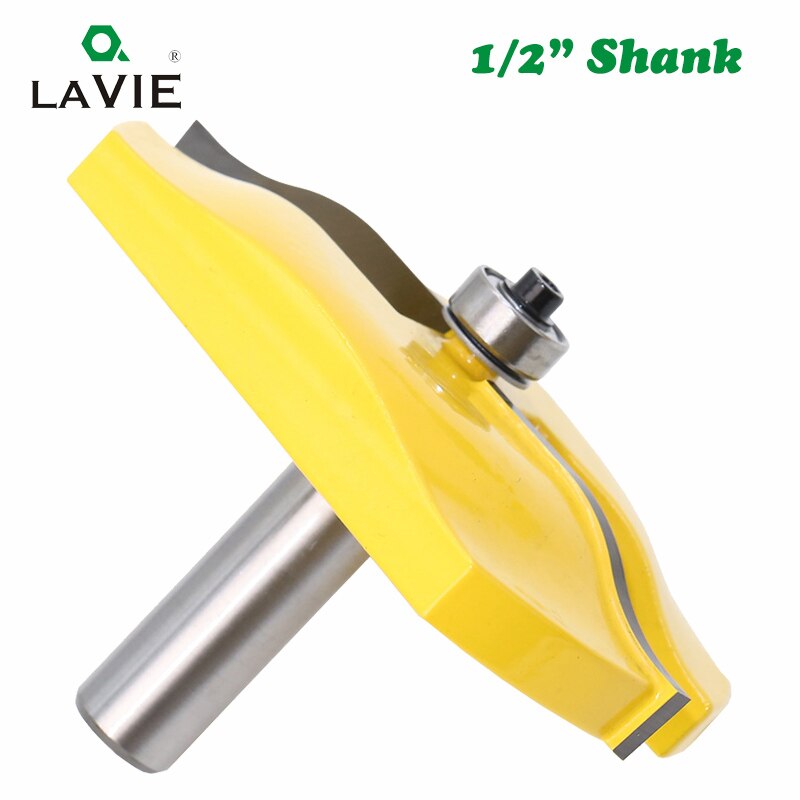 3pcs/set 12mm 1/2 Shank Door Panel Cabinet Tenon Router Bit Set Milling Cutter For Woodworking Cutters Cutting Tools