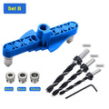 Center Scriber Self Centering Drilling Guide Dowel Jig Kit Vertical Pocket Hole Center Line Positioning Woodworking Tool