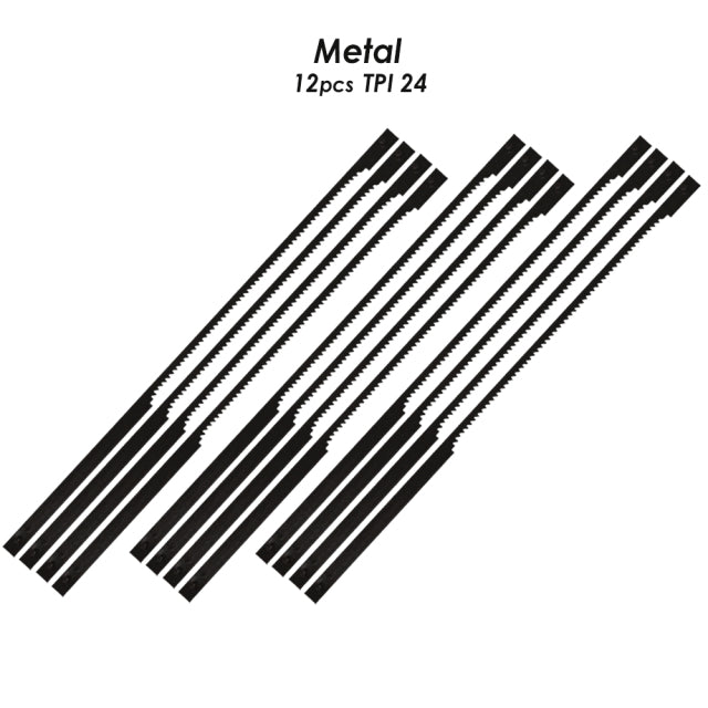 4 Inch Scroll Saw Blade for Dremel Moto-Saw MSSB52 Fine Cutting - 12 Pack