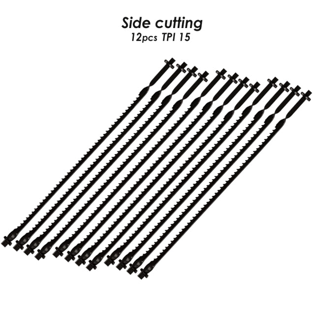 Extremo de pasador de hoja de sierra de calar de 4 pulgadas para Dremel Moto-Saw MS20 MS20-01 MS51-01 MS52-01 MS53-01 - Paquete de 48